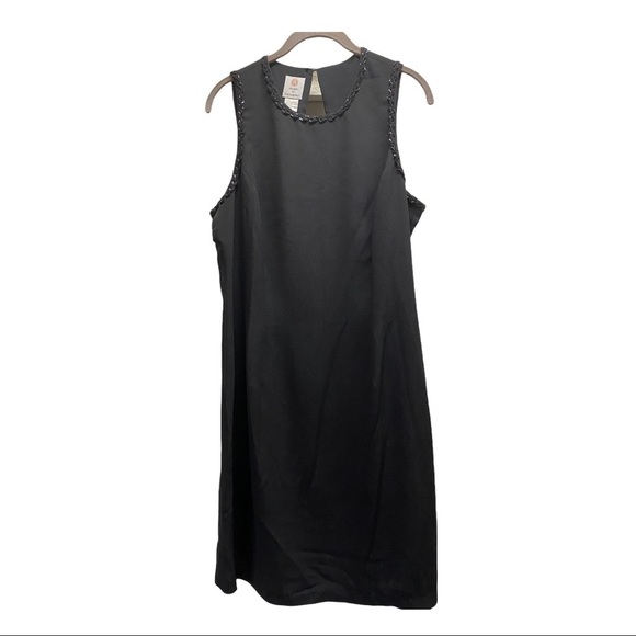 Studio by Pat Argenta Black Dress Size 14 - Picture 1 of 7